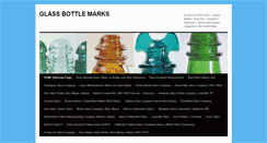 Desktop Screenshot of glassbottlemarks.com