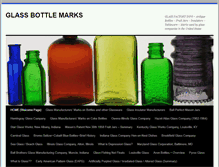 Tablet Screenshot of glassbottlemarks.com